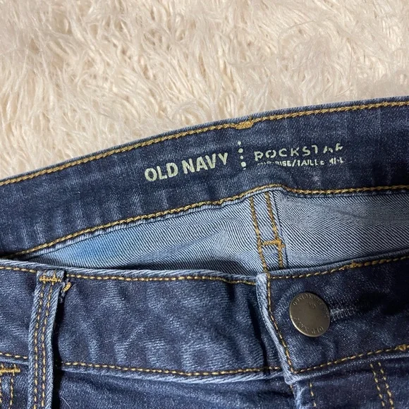 Old Navy Blue Skinny Jeans with Stretchy Fit - Picture 2 of 8